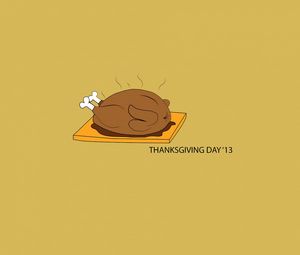 Preview wallpaper thanksgiving day, turkey, holiday
