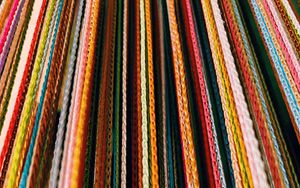 Preview wallpaper threads, ropes, multi-colored, stripes