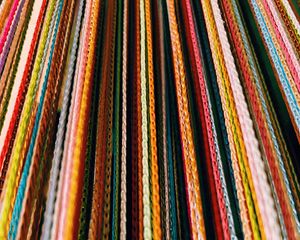 Preview wallpaper threads, ropes, multi-colored, stripes