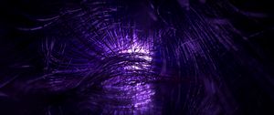 Preview wallpaper threads, tangled, glow, purple, macro