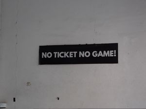 Preview wallpaper ticket, game, inscription, phrase, text