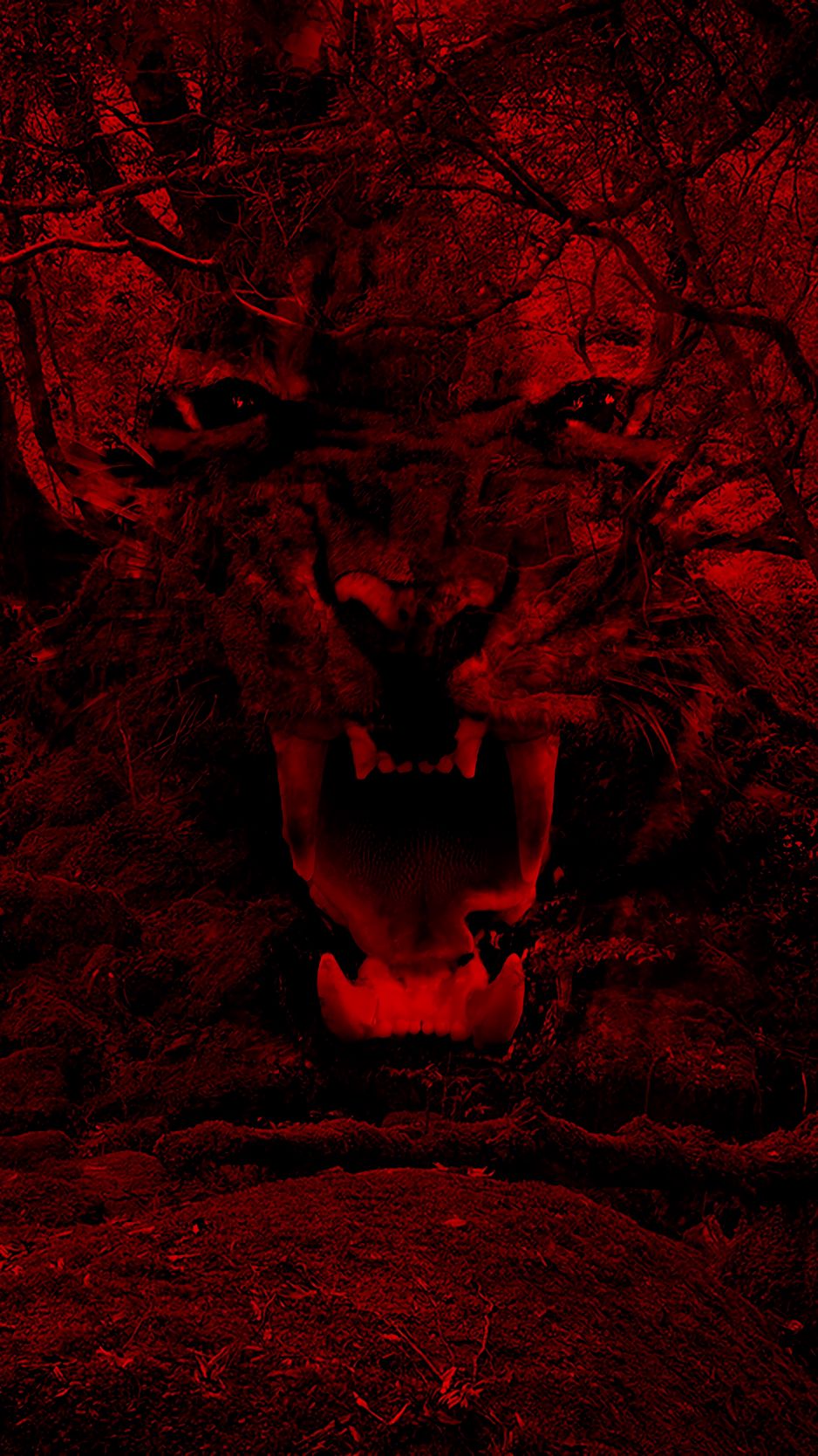 Download wallpaper 938x1668 tiger, jaws, fangs, red iphone 8/7/6s/6 for  parallax hd background