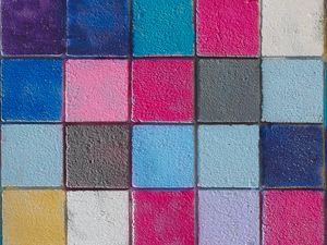 Preview wallpaper tile, colorful, squares, texture