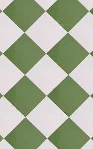 Preview wallpaper tile, green, white, square