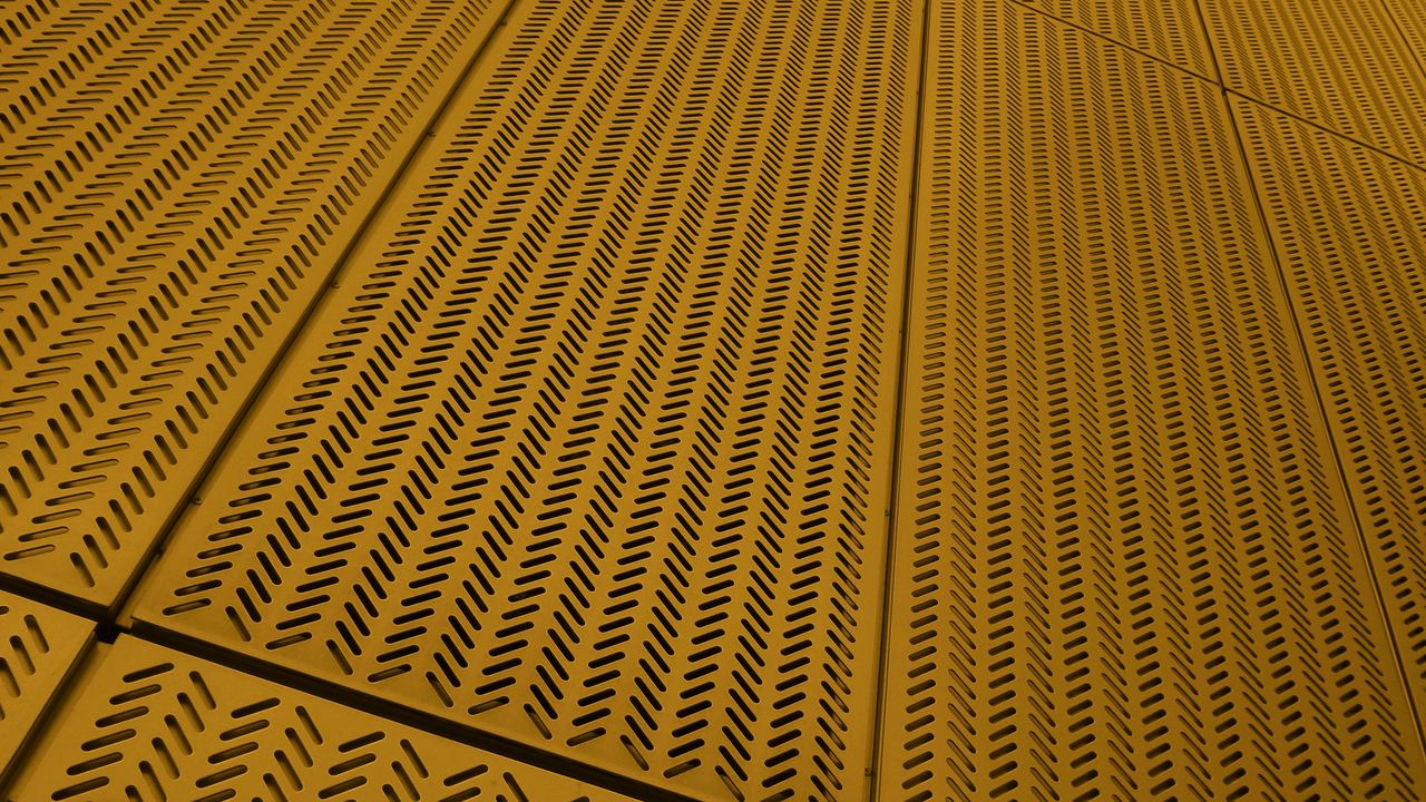 Wallpaper tile, lattice, texture, yellow
