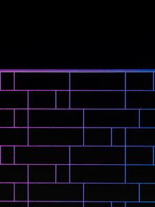 Preview wallpaper tile, neon, lights, shape, wall