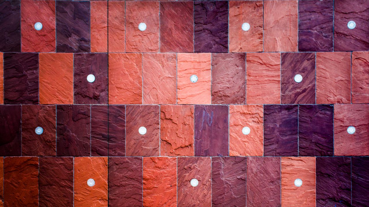 Wallpaper tile, pattern, rectangles, dots
