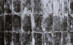 Preview wallpaper tile, wall, facade, dirty, old, black and white