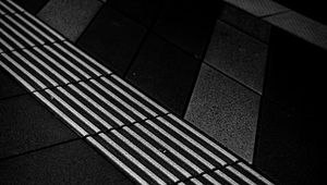 Preview wallpaper tiles, lines, stripes, texture, bw