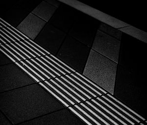 Preview wallpaper tiles, lines, stripes, texture, bw