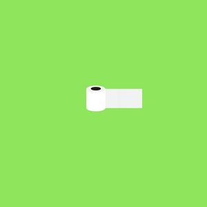 Preview wallpaper toilet paper, drawing, minimalism, green