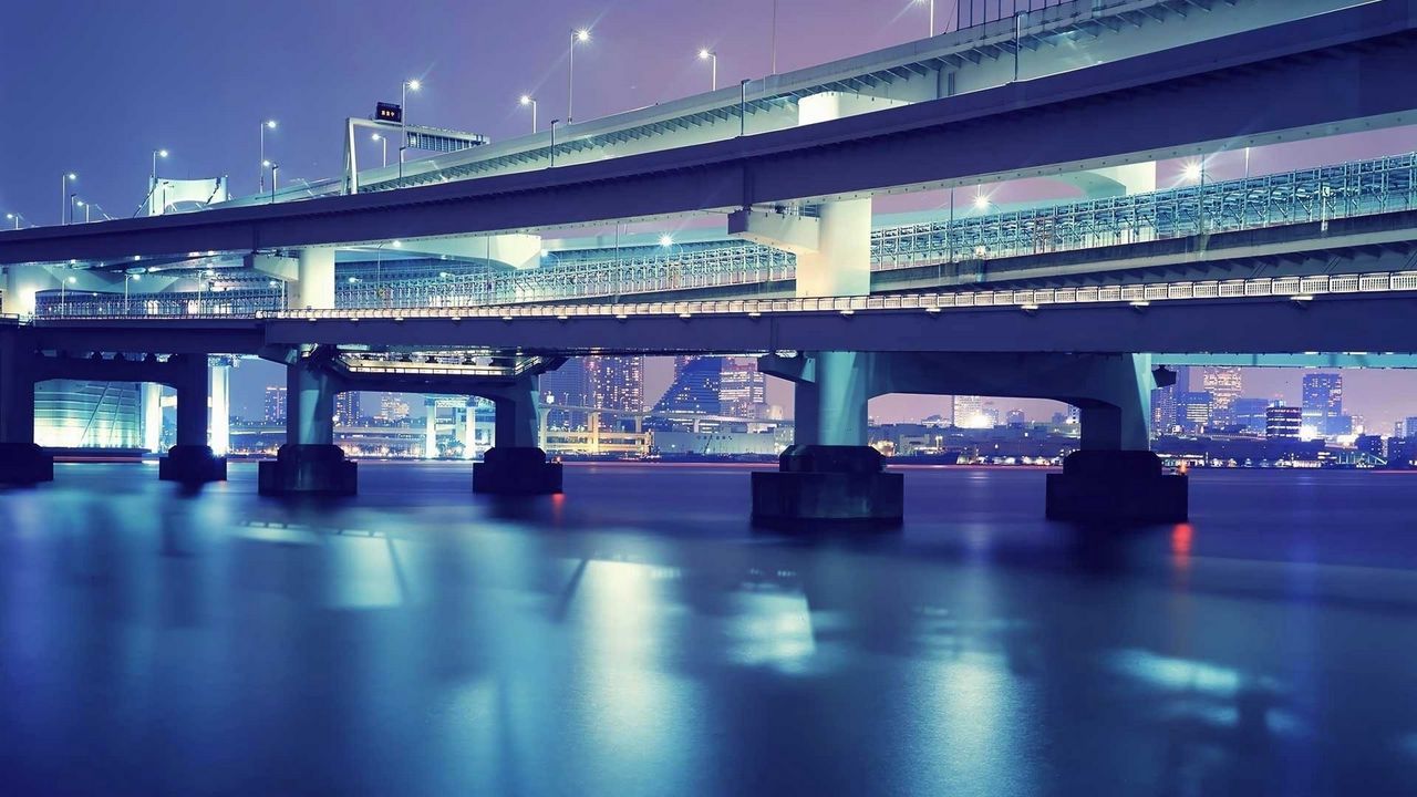 Wallpaper tokyo, bridge, beautiful