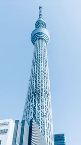 Preview wallpaper tokyo skytree, tower, architecture, tokyo, japan