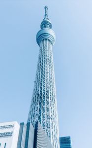 Preview wallpaper tokyo skytree, tower, architecture, tokyo, japan