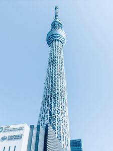 Preview wallpaper tokyo skytree, tower, architecture, tokyo, japan