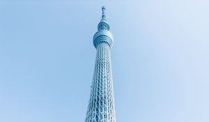 Preview wallpaper tokyo skytree, tower, architecture, tokyo, japan