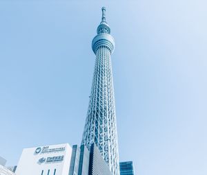 Preview wallpaper tokyo skytree, tower, architecture, tokyo, japan