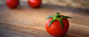 Preview wallpaper tomatoes, ripe, blur, vegetable