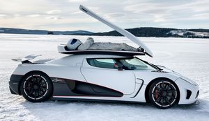 Preview wallpaper top gear, koenigsegg, agera r, the stig, some say