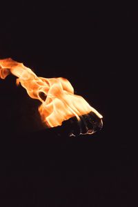 Preview wallpaper torch, fire, flame, light, dark