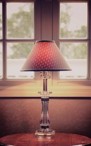 Preview wallpaper torchere, torch lamp, table