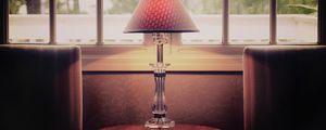 Preview wallpaper torchere, torch lamp, table
