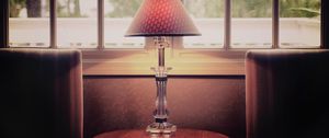 Preview wallpaper torchere, torch lamp, table