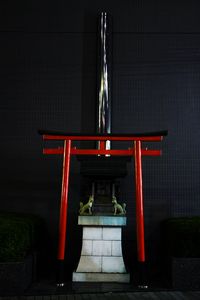 Preview wallpaper torii gate, dogs, architecture, japan