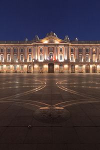 Preview wallpaper toulouse, city, square, night, france