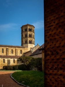 Preview wallpaper tower, arches, windows, buildings, architecture