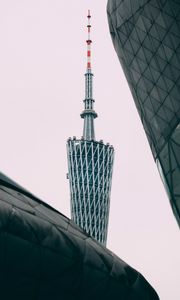 Preview wallpaper tower, architecture, building, modern