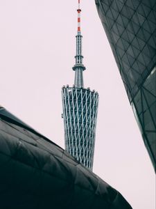 Preview wallpaper tower, architecture, building, modern