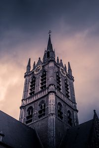 Preview wallpaper tower, architecture, building, sky, bottom view