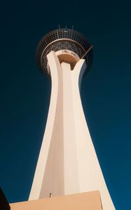 Preview wallpaper tower, architecture, edges, white, sky