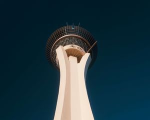 Preview wallpaper tower, architecture, edges, white, sky