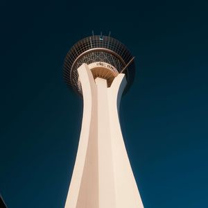 Preview wallpaper tower, architecture, edges, white, sky