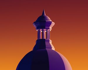 Preview wallpaper tower, architecture, illustration, vector
