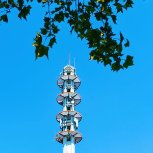 Preview wallpaper tower, building, antenna, sky
