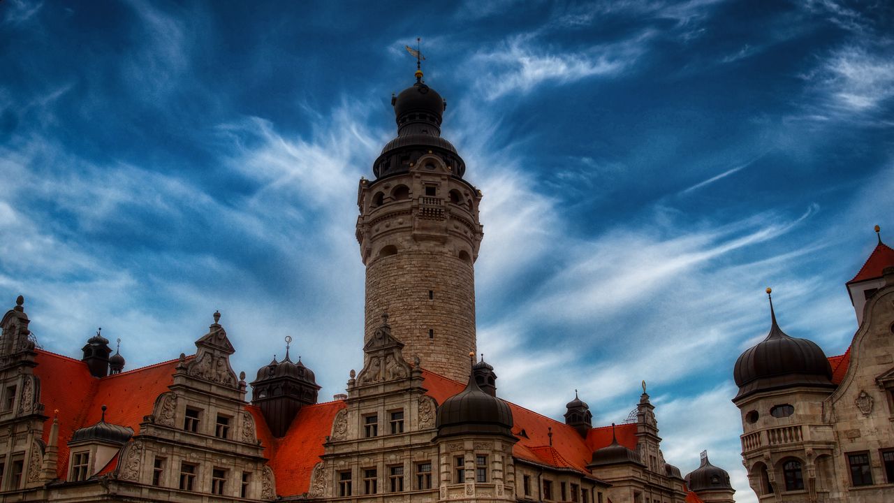 Wallpaper tower, building, architecture, sky