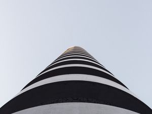 Preview wallpaper tower, building, architecture, striped