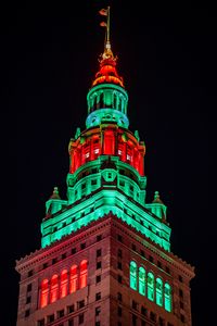 Preview wallpaper tower, building, architecture, backlight