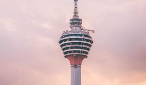 Preview wallpaper tower, building, architecture, kuala lumpur, malaysia