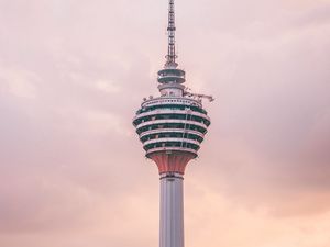 Preview wallpaper tower, building, architecture, kuala lumpur, malaysia