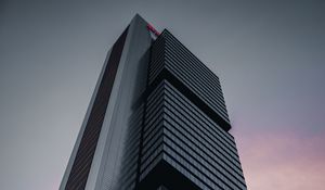 Preview wallpaper tower, building, architecture, black