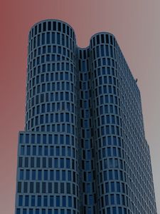 Preview wallpaper tower, building, architecture, modern, minimalism