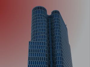 Preview wallpaper tower, building, architecture, modern, minimalism