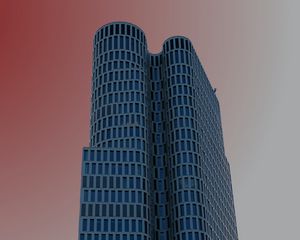 Preview wallpaper tower, building, architecture, modern, minimalism