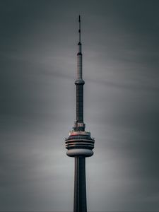 Preview wallpaper tower, building, architecture, modern, toronto, canada