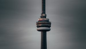 Preview wallpaper tower, building, architecture, modern, toronto, canada