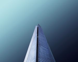 Preview wallpaper tower, building, architecture, minimalism, gray